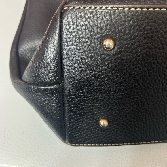 Dooney & Bourke Black Pebbled Leather Tote - Picture 10 of 15